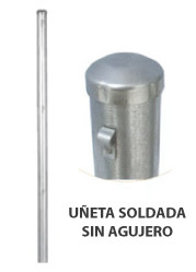 Poste Intermedio 1 metro altura vista