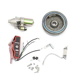 Kit de motor de arranque eléctrico para motores Honda GX340 11HP, GX390 13HP y motores Zanetti ZBM 340, ZBM 390