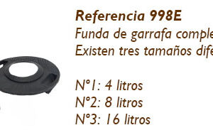 Funda de garrafa completa boca estrecha